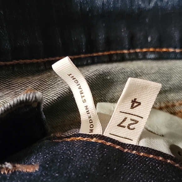 Loft Women's Cuffed Modern Straight Jeans - Picture 5 of 5